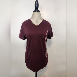 Women's Sketchers V-neck Shirt Size Large